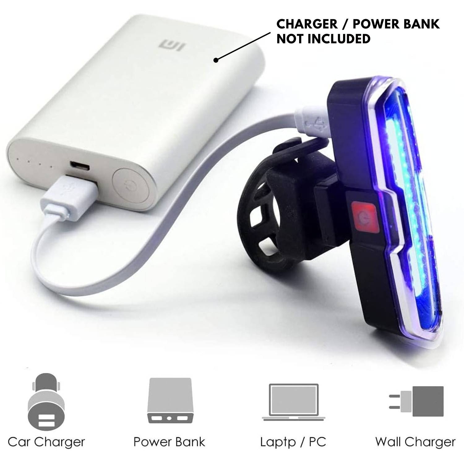 buy rechargeable light for bike