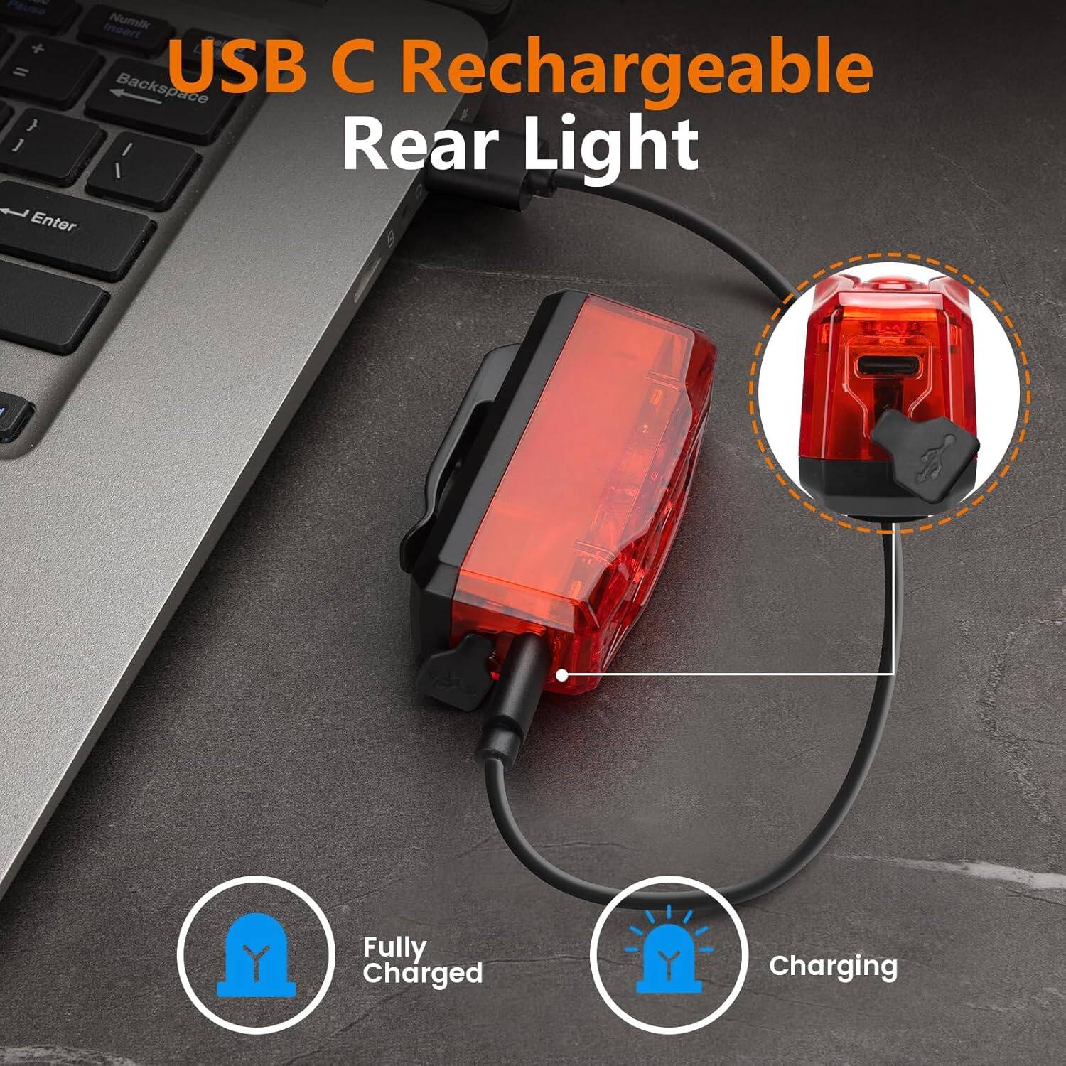 LED Rear Bike Light: image 10